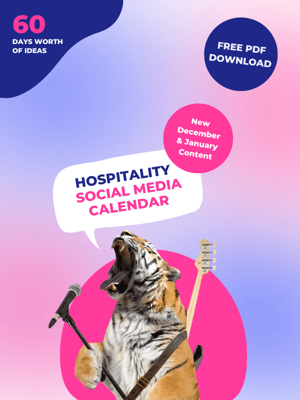 December 2025 & January 2025 Social Media Calendar Stampede