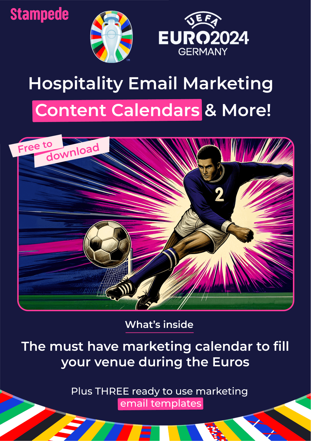 Euros 2024 Essential Content Calendar for Hospitality Venues