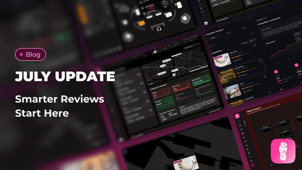 July Update – Smarter Reviews, Square Integration and more…