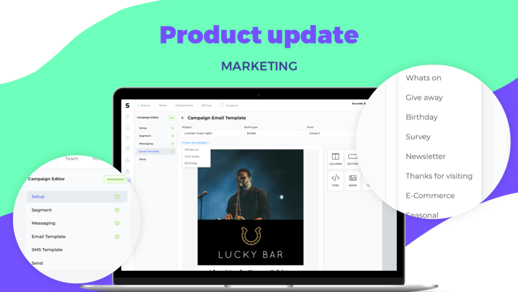 Product Update – Marketing