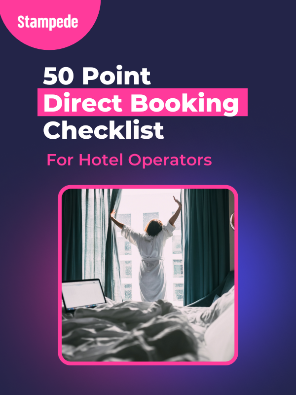 The Direct Booking Checklist for Hotel Operators
