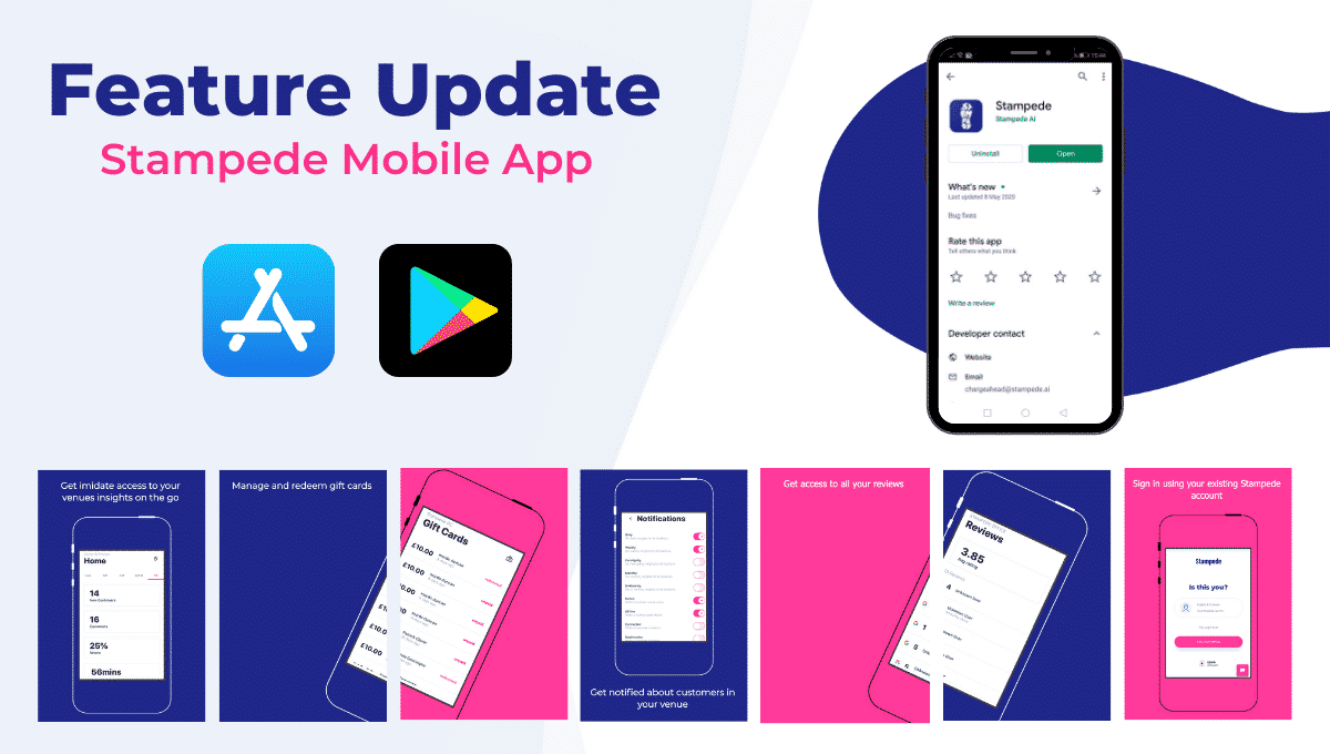 Mobile Apps - Feature Update - Stampede - Andoid And Ios